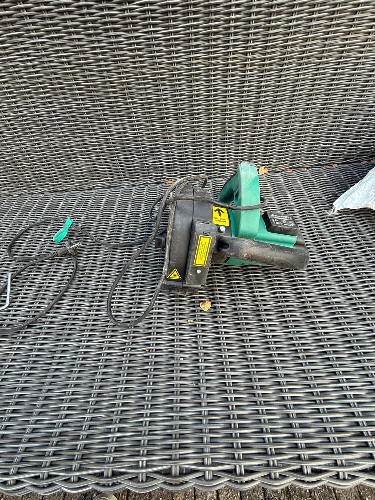 Muurvrees Vonroc, Doe-het-zelf en Verbouw, Gereedschap | Freesmachines, Verzenden, Zo goed als nieuw, Elektrisch, Bovenfrees