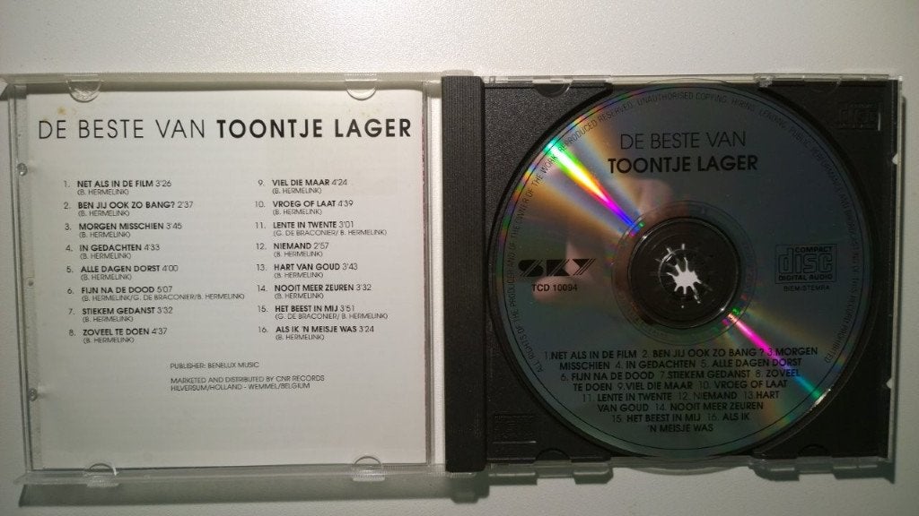 Toontje Lager - De Beste Van Toontje Lager, Ophalen of Verzenden, Zo goed als nieuw, Pop
