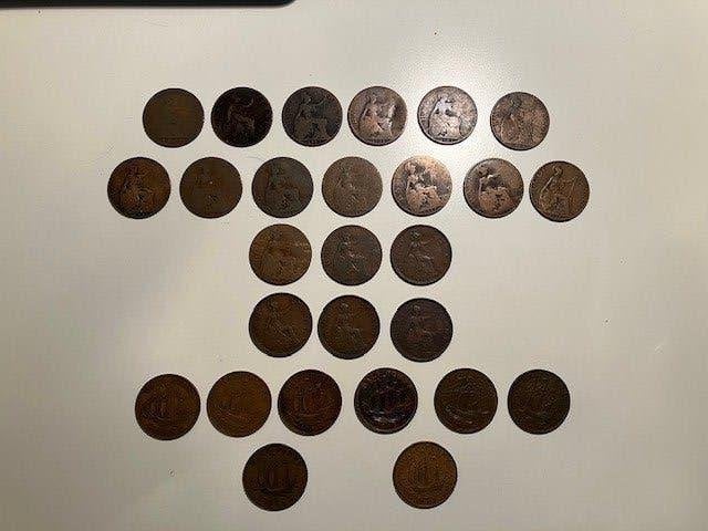 Engeland, 407 munten, 1806-2019, ook per stuk te koop, Ophalen of Verzenden, Overige landen, Losse munt, Zilver