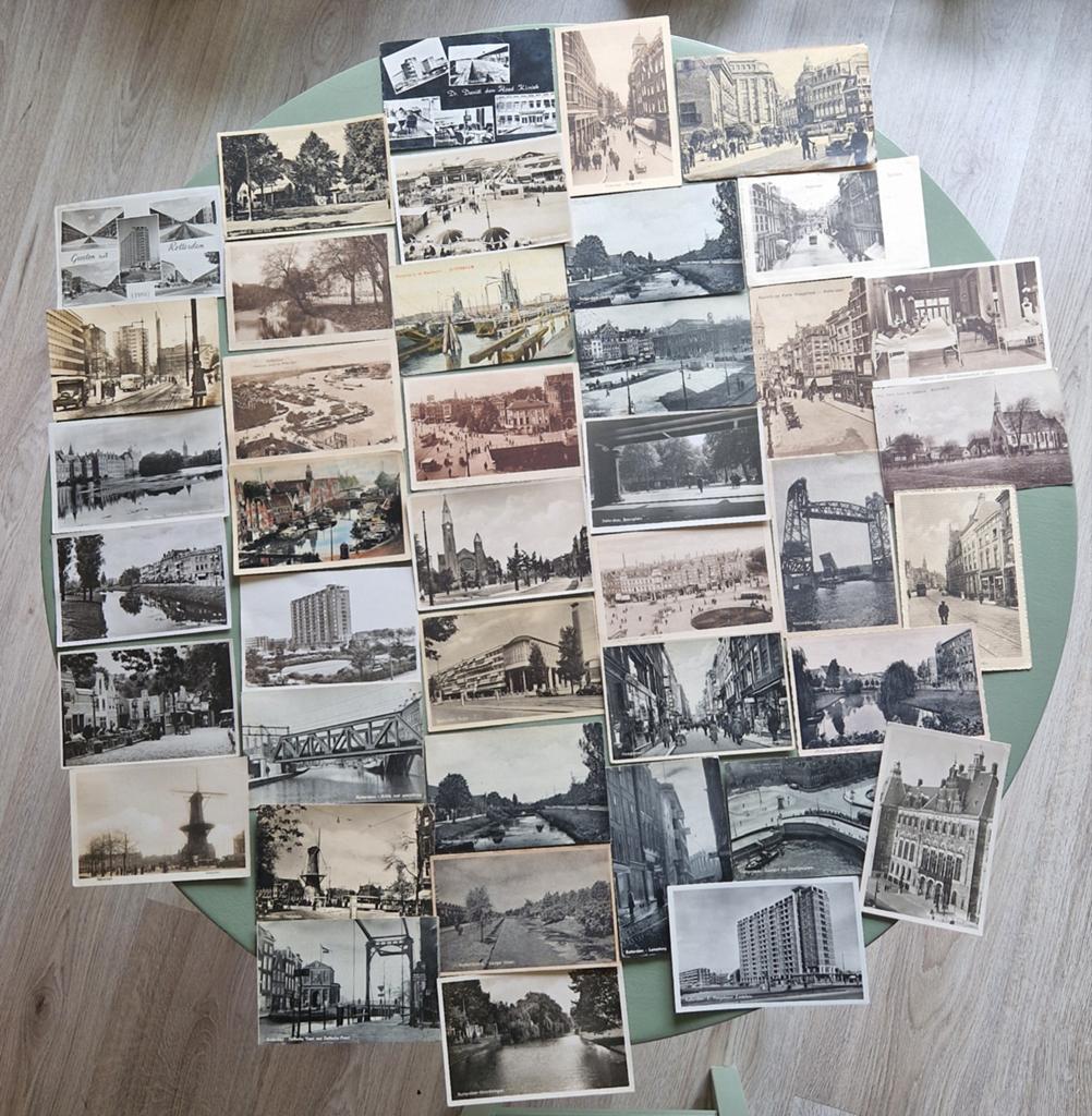 Oude ansichtkaarten(V.n.l Rotterdam, Verzamelen, Ansichtkaarten | Nederland, Ophalen of Verzenden, 1920 tot 1940, Zuid-Holland