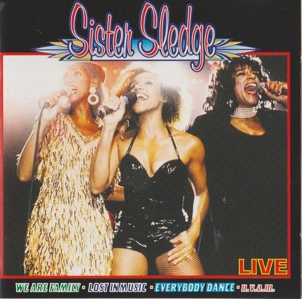 Sister Sledge – LIVE, Cd's en Dvd's, Cd's | Pop, Zo goed als nieuw, Overige genres, Ophalen of Verzenden