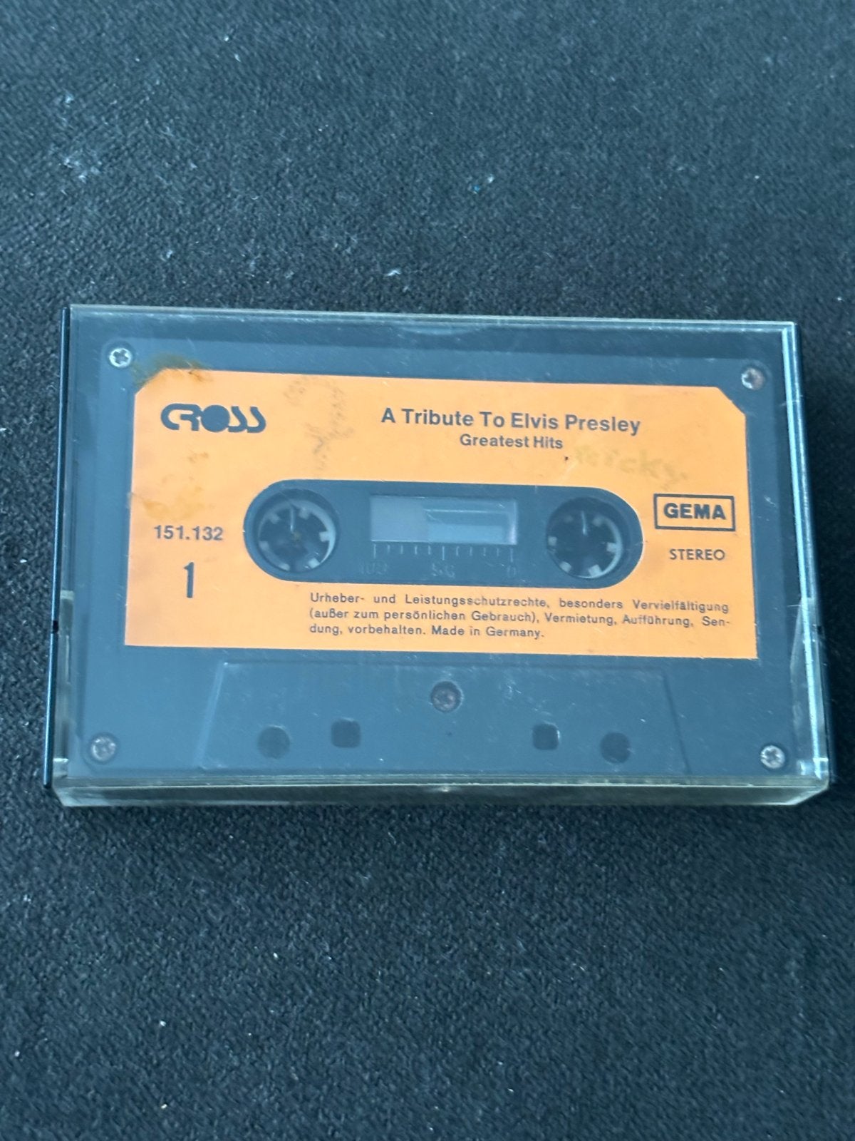 Cassettebandje: A Tribute To Elvis Presley - Greatest Hits, Gebruikt, 1 bandje, Ophalen of Verzenden, Origineel
