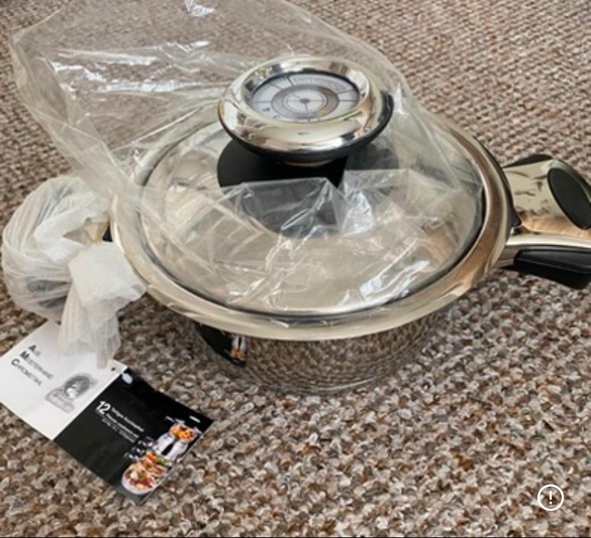 Pan met deksel edelstaal/RVS 1,6 liter: Nieuw, Ophalen of Verzenden, Nieuw, Rvs