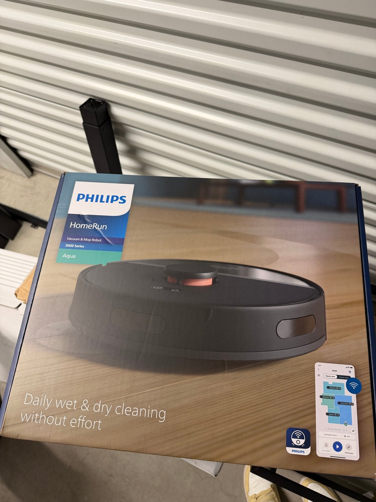 Philips HomeRun 3000 Series Aqua Robotstofzuiger, Philips, Nieuw, Dweilfunctie, Ophalen of Verzenden