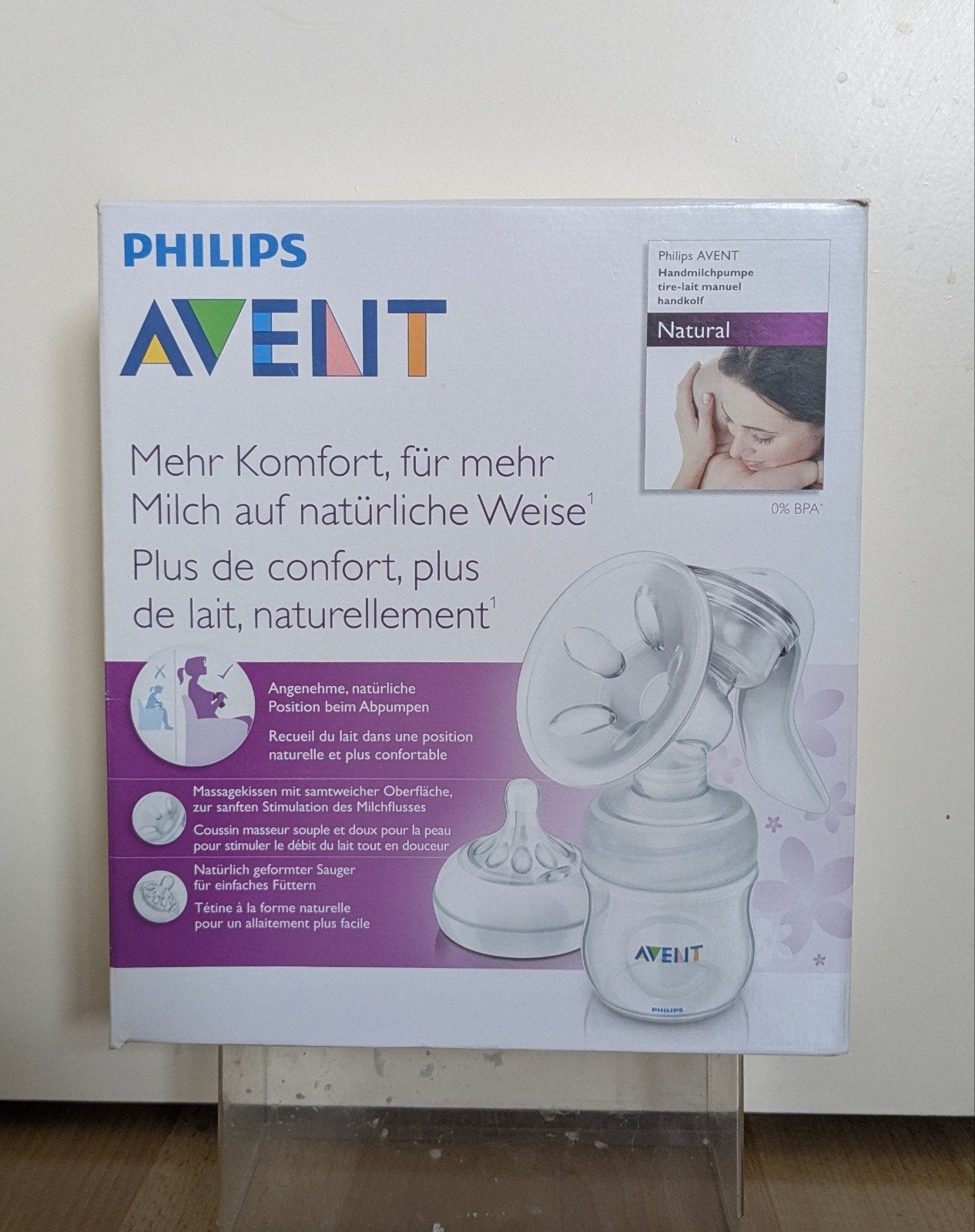 Philips Avent Handmatige Borstkolf, Ophalen of Verzenden, Zo goed als nieuw, Borstkolf