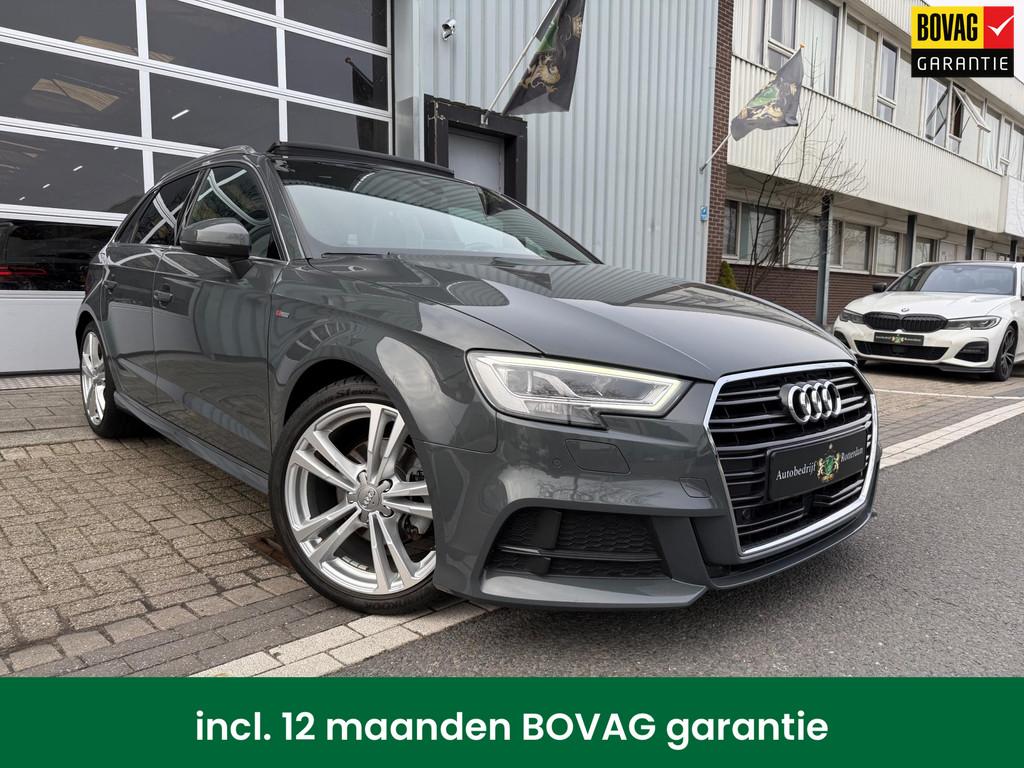 Audi A3 SPORTBACK 1.5 TFSI CoD 3X S-Line B&O/VIRTU/LEER/PANO, 12 maanden, Gebruikt, 4 cilinders, Leder