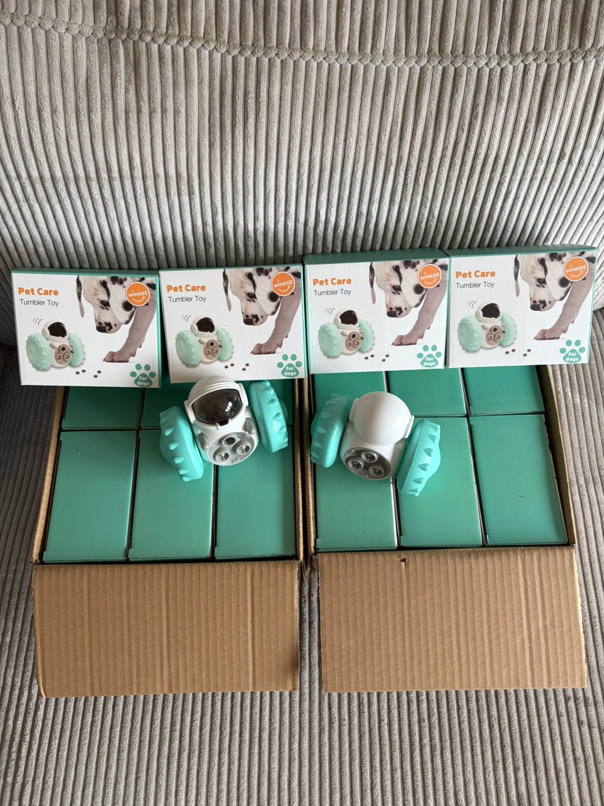 Partij handel 24 stuks honden speelgoed robot tumbler nieuw!, Dieren en Toebehoren, Ophalen of Verzenden, Nieuw