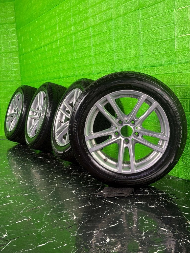 BMW 3 serie e90 5 serie e39 e60 X3 velgen 17" 5x120 winter, Auto-onderdelen, Banden en Velgen, Niet ingevuld, Gebruikt, Banden en Velgen