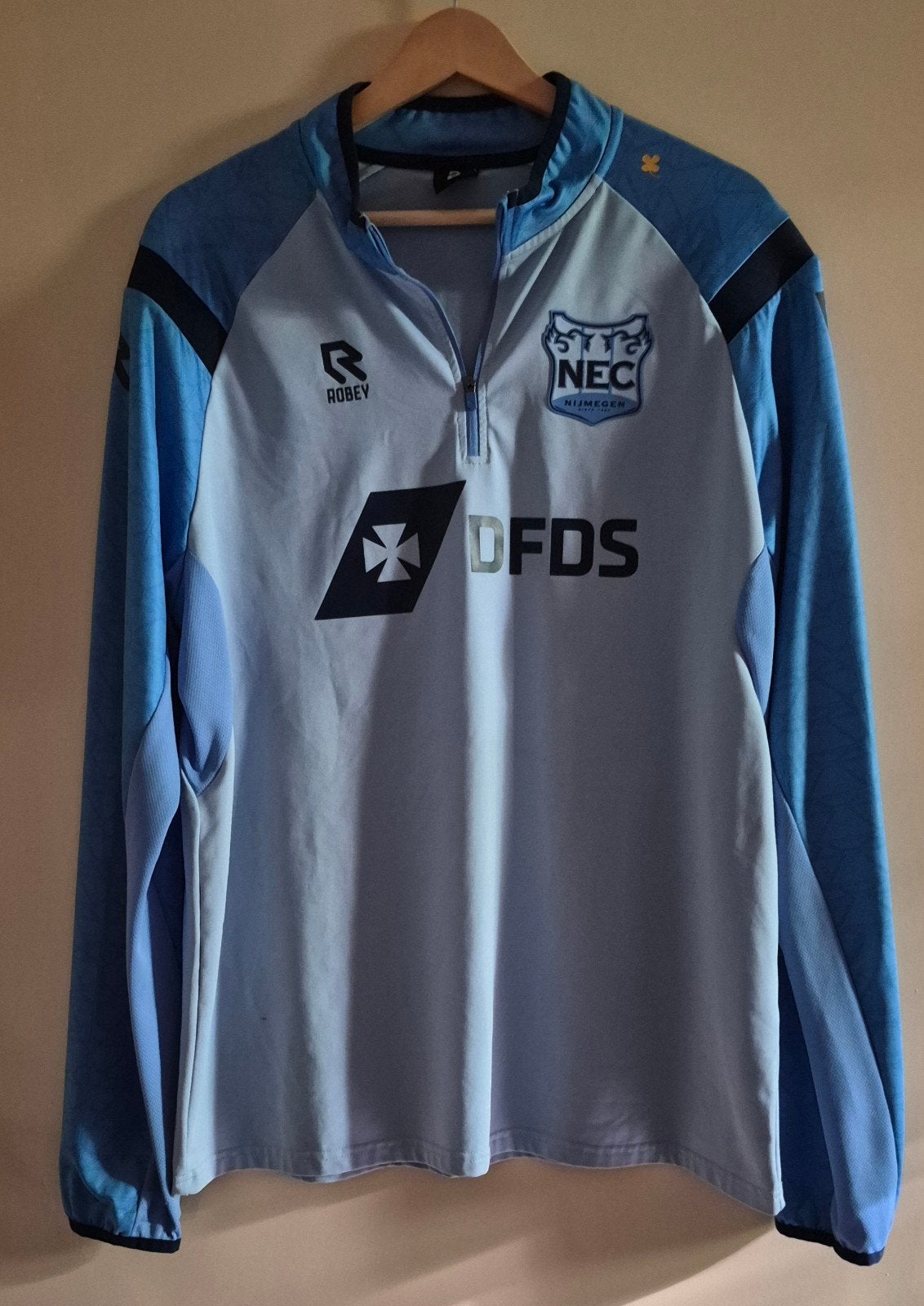 NEC Nijmegen Robey Trainingstrui Maat XL., Blauw, Robey, Maat 56/58 (XL), Ophalen of Verzenden