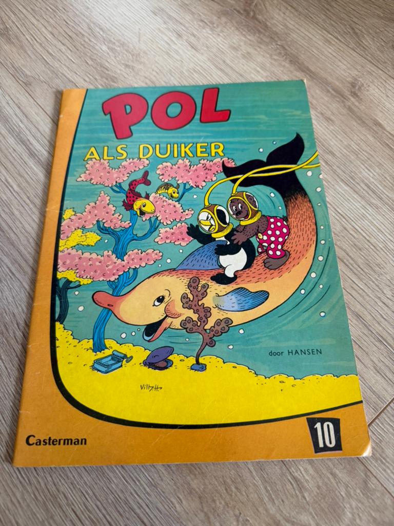 Pol als duiker, Eén stripboek, Ophalen of Verzenden, Gelezen