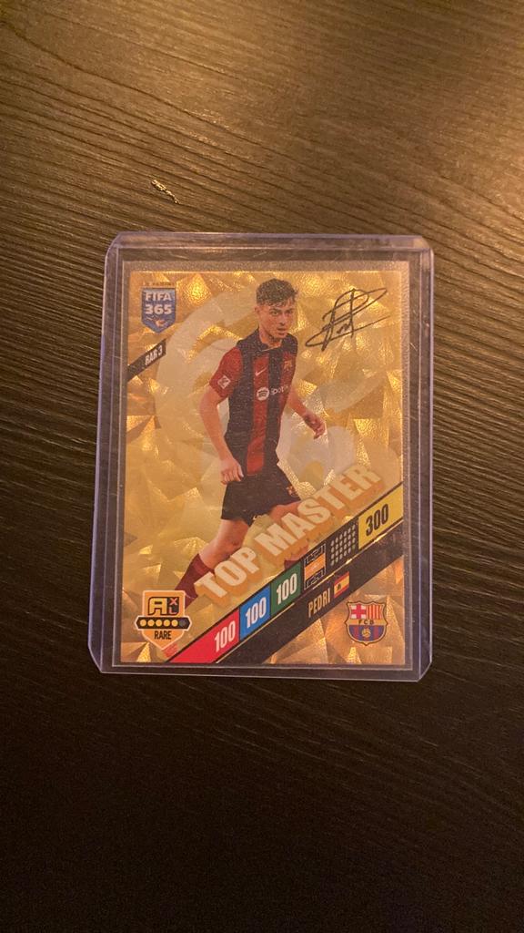 Pedri / Top master , panini, Verzenden, Zo goed als nieuw, Plaatje
