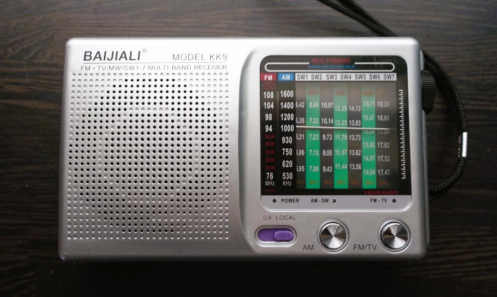 kleine portable am/fm radio KK9 met een prima geluid op=op !, Ophalen of Verzenden, Nieuw, Transistorradio