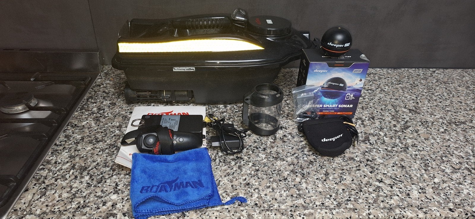 boatman actor en deeper pro, Watersport en Boten, Ophalen, Gebruikt, Overige typen