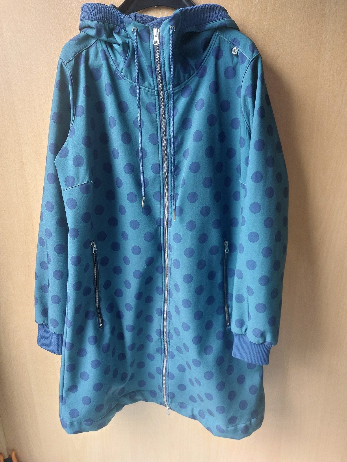 Danefae fleecejas M, Maat 38/40 (M), Blauw, Ophalen of Verzenden, Gedragen