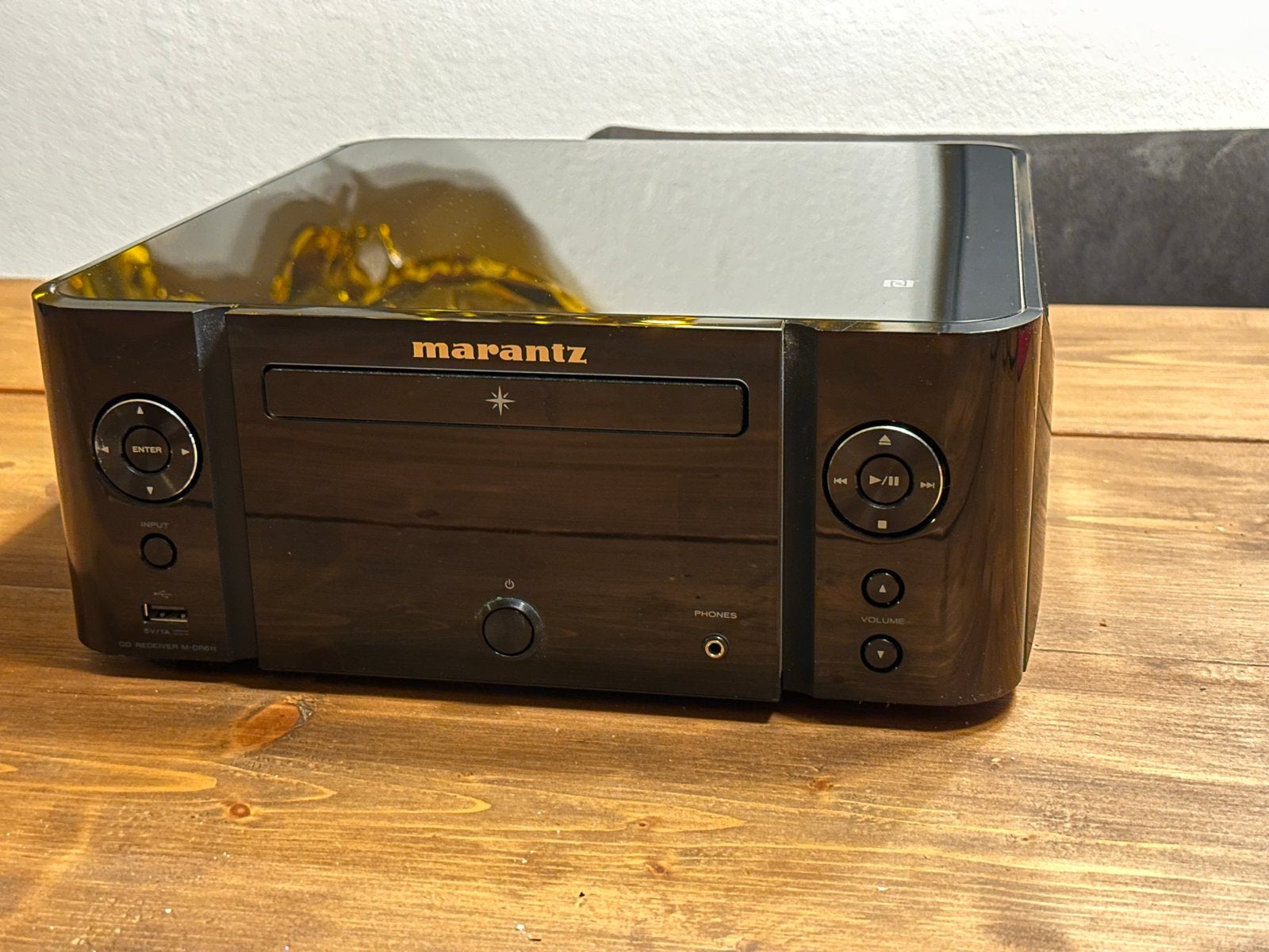 Marantz M-CR611 Netwerk CD-Receiver met afstandsbediening, Zo goed als nieuw, Microset, Cd-speler, Ophalen