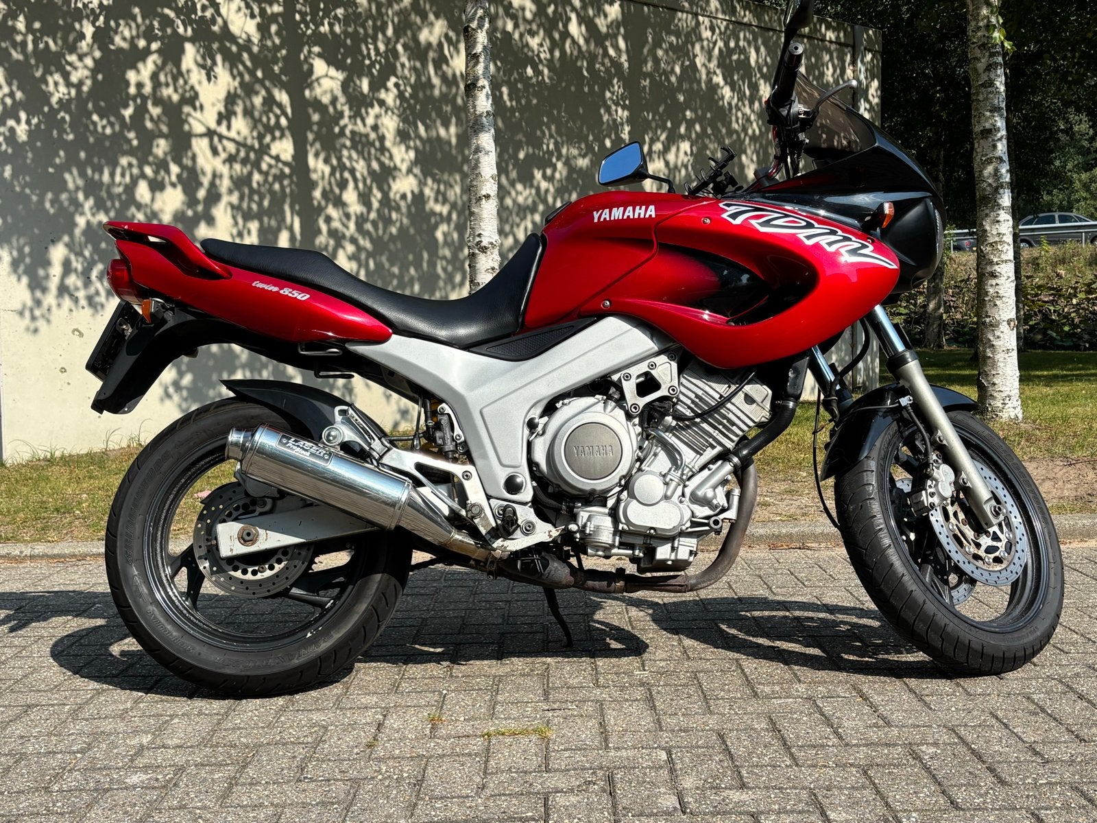 Yamaha TDM 850 (1997) - Lage km-stand, Laser dempers, Handvatverwarming, 2 cilinders, Motorrijbewijs A, Gebruikt