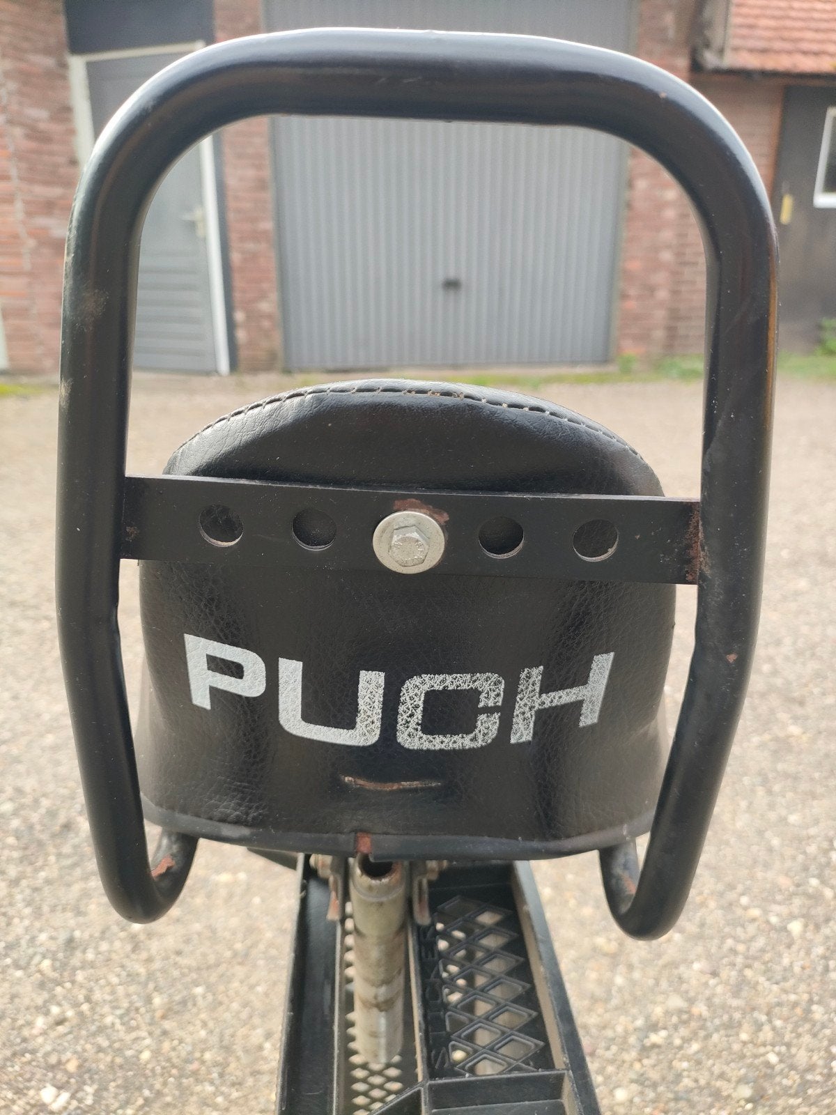 zadel Puch, Ophalen of Verzenden, Zadel