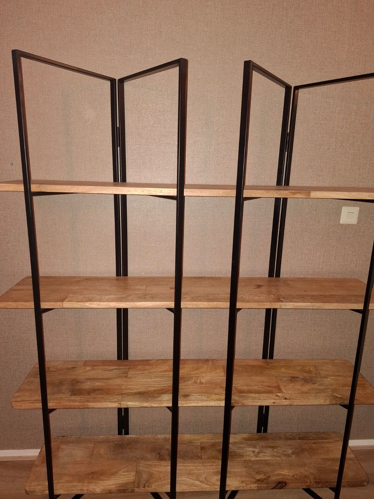 pronto wonen houten wand meubel/kast, Met plank(en), Zo goed als nieuw, Minder dan 150 cm, 150 tot 200 cm