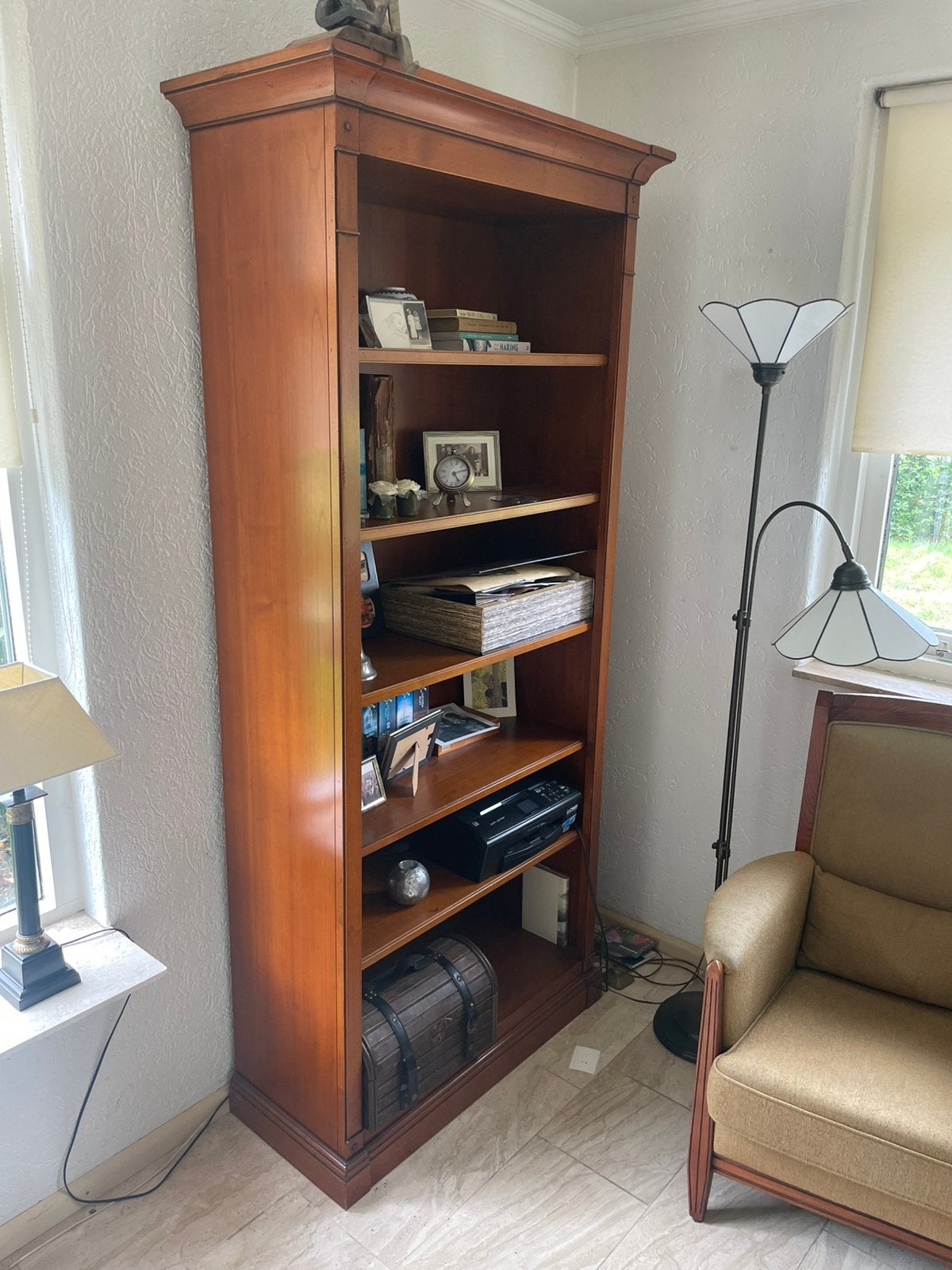 Mooie hoge boekenkast 240x92x40 cm, Huis en Inrichting, Kasten | Boekenkasten, Ophalen, Met plank(en), 200 cm of meer, 50 tot 100 cm
