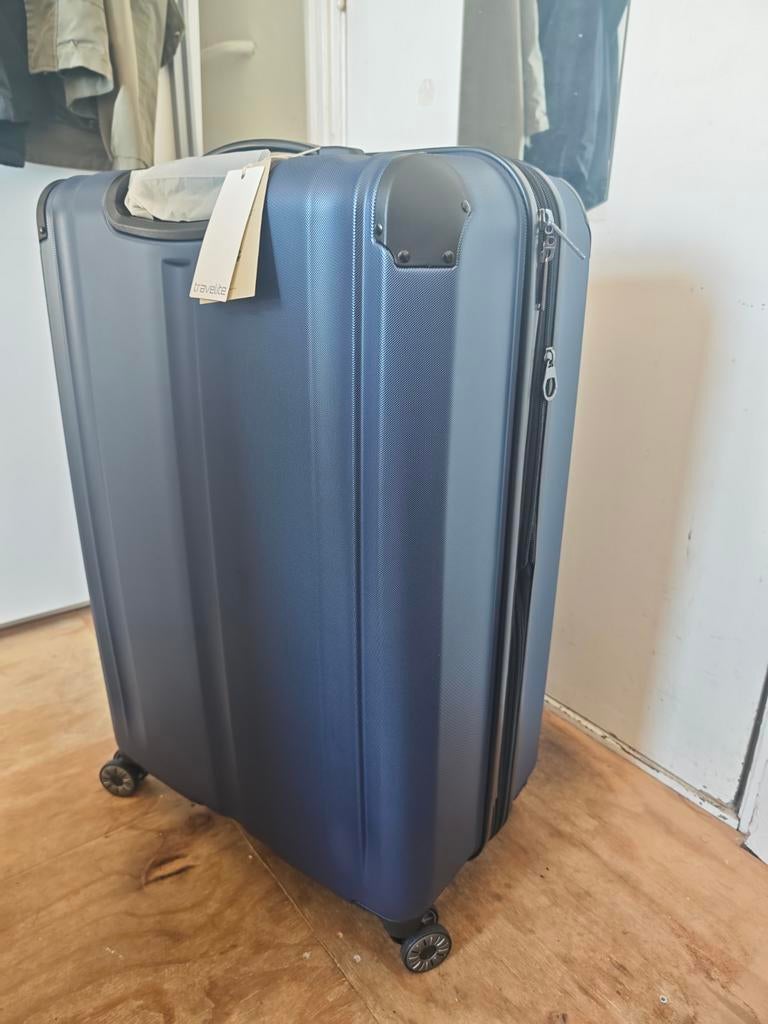 Nieuwe Travelite koffer, 77cm, ongebruikt, Sieraden, Tassen en Uiterlijk, Koffers, Ophalen, Wieltjes, Hard kunststof, 45 tot 55 cm