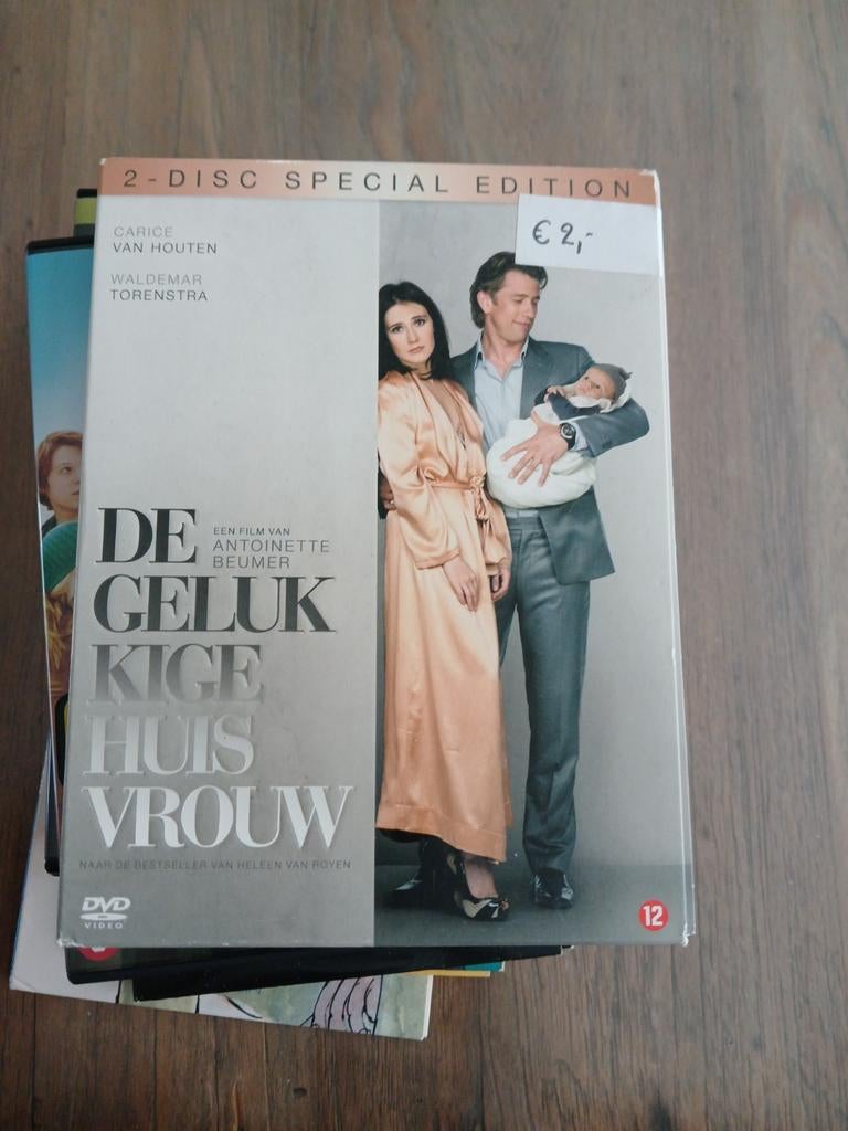 Dvd en voorleesboeken de gelukkige huisvrouw, Alle leeftijden, Ophalen of Verzenden, Gebruikt