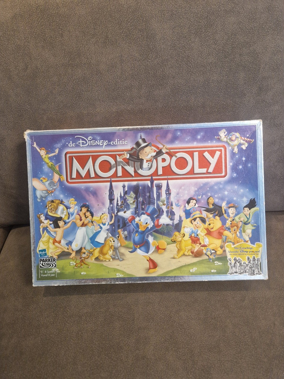 Disney Monopoly Editie Compleet 2002 Parker Hasbro NL, Hobby en Vrije tijd, Gezelschapsspellen | Bordspellen, Ophalen of Verzenden