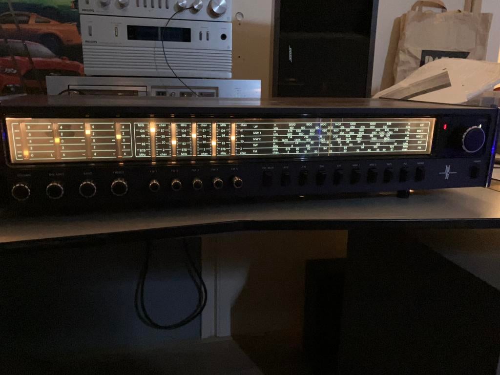 PHILIPS 734 reciever 22RH734, Ophalen of Verzenden, Zo goed als nieuw