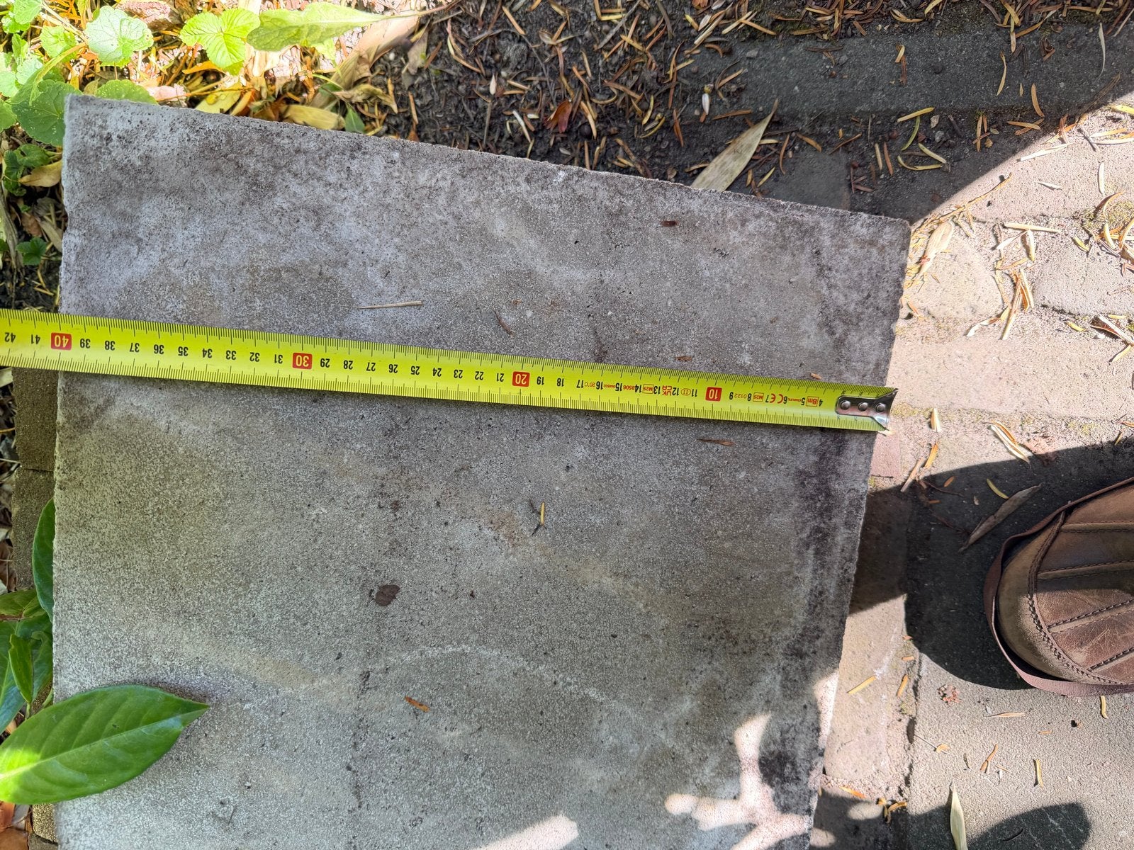 4 gratis af te halen stoeptegels 80x40x5 cm, Tuin en Terras, Tegels en Klinkers, Ophalen, Gebruikt, Minder dan 5 m², Beton