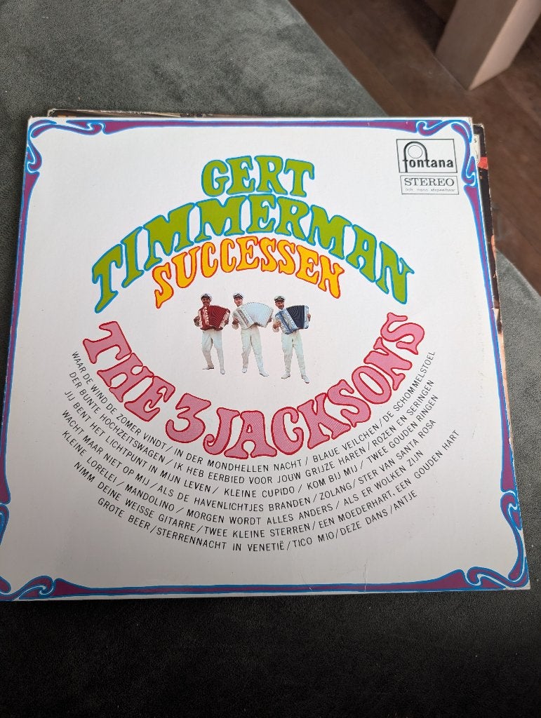 Gert Timmerman - Successen - The 3 Jacksons, Ophalen of Verzenden, Zo goed als nieuw, Overige formaten, Levenslied of Smartlap