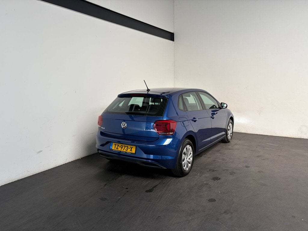 Volkswagen Polo 1.0 TSI Comfortline Carplay! 1e eigenaar!, Voorwielaandrijving, Euro 6, 1045 kg, Blauw