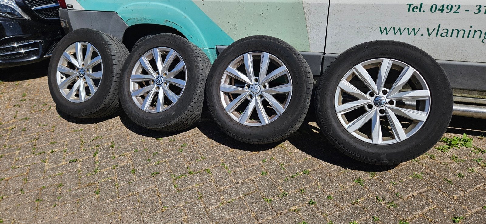 OEM 18 inch SPRINGFIELD VW T5 T6 velgen, Auto-onderdelen, Banden en Velgen, 18 inch, 255 mm, Velg(en), Ophalen of Verzenden