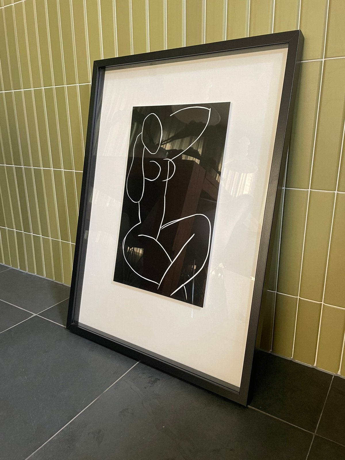 Art print Matisse, Antiek en Kunst, Kunst | Tekeningen en Foto's, Print, Print/reproductie, Achter glas, Ingelijst, Ophalen of Verzenden