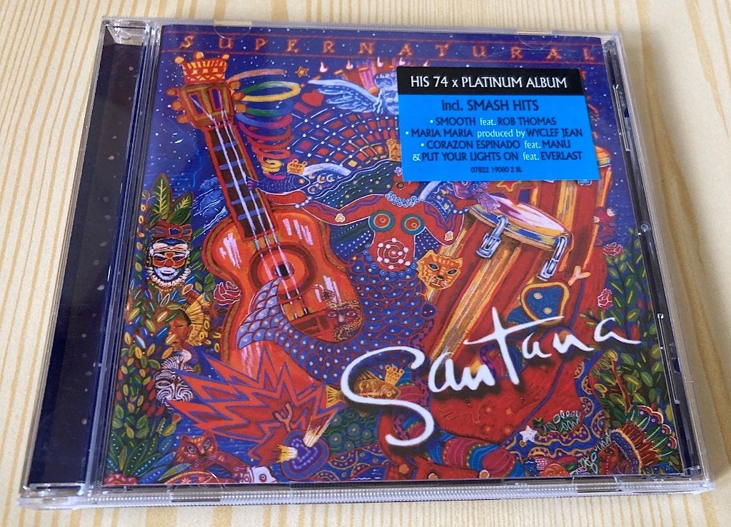 CD Santana - Supernatural, Ophalen, Zo goed als nieuw, Pop, Album