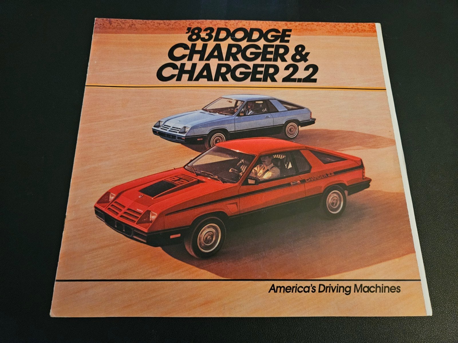 Brochure Dodge Charger 1983 USA, Ophalen of Verzenden, Zo goed als nieuw, Overige merken