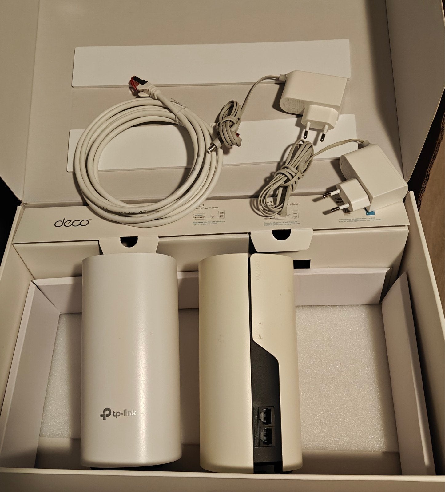 TP-Link Deco WiFi versterkers voor Ziggo (2 stuks), Computers en Software, Ophalen of Verzenden, Gebruikt, Router, TP-Link
