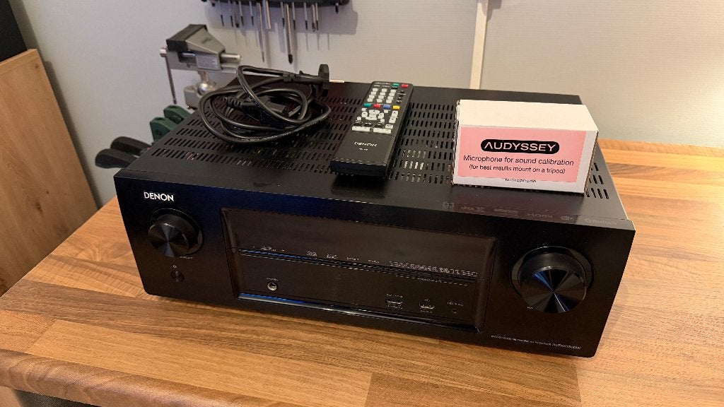 Denon AVR-X1300W 7.1 Versterker (4K, Atmos, Spotify WiFi), Ophalen, Denon, Zo goed als nieuw, 60 tot 120 watt
