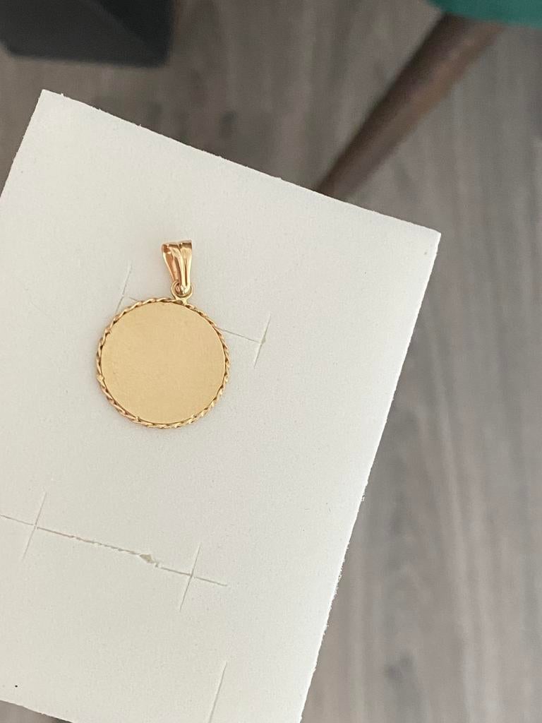 14 karaat gouden hanger 585 goud, Ophalen of Verzenden, Nieuw, Goud, Goud