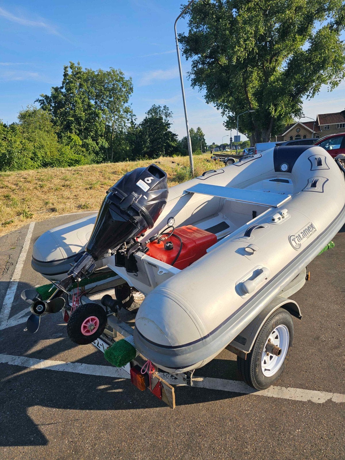 Talamex 270 Silverline alu rib | Tohatsu 9.8pk 4 takt 2021, Ophalen of Verzenden, Nieuw