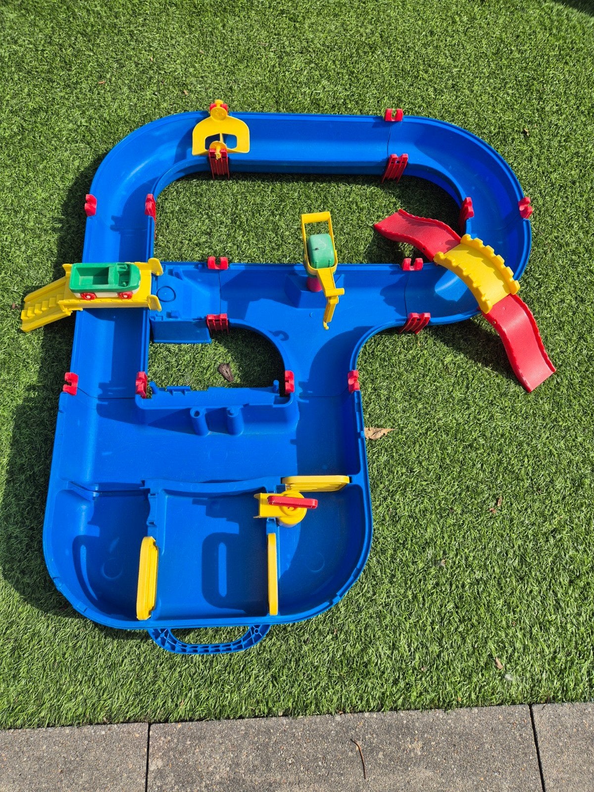 aquaplay megabridge waterbaan, Ophalen, Gebruikt