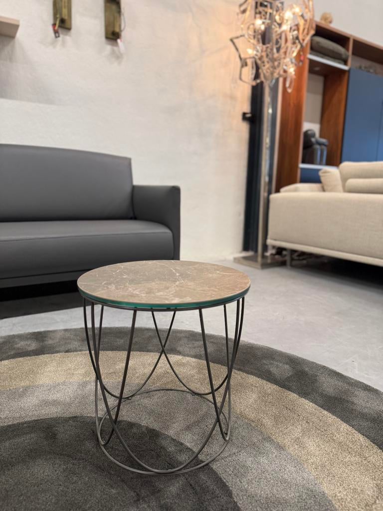 Nieuw Rolf Benz 8770 Bijzettafel Keramiek rond Tafel