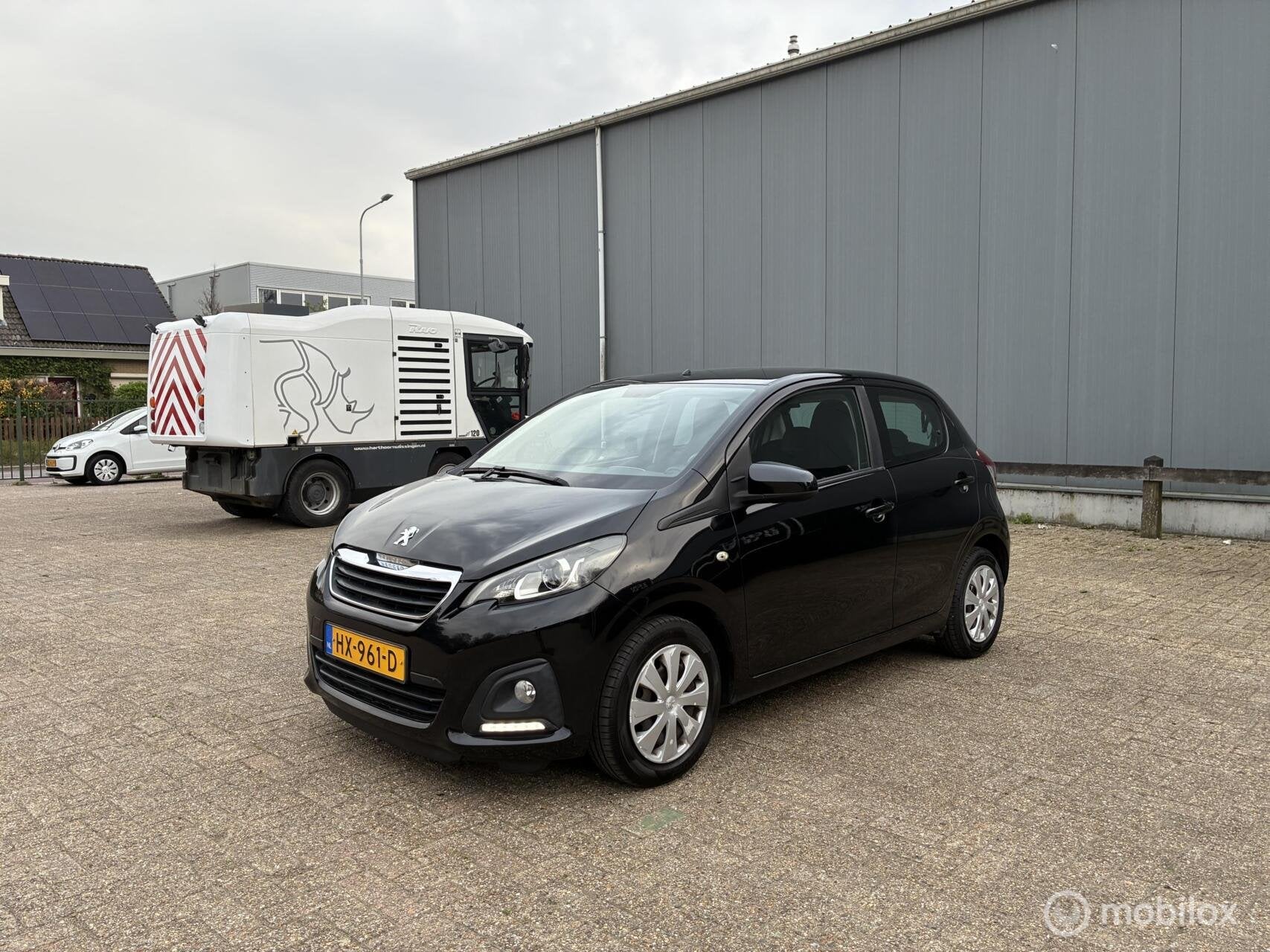 Peugeot 108 1.0 e-VTi Allure Airco km147.355nap 5Deur BJ2015, Voorwielaandrijving, Gebruikt, Euro 6, 4 stoelen