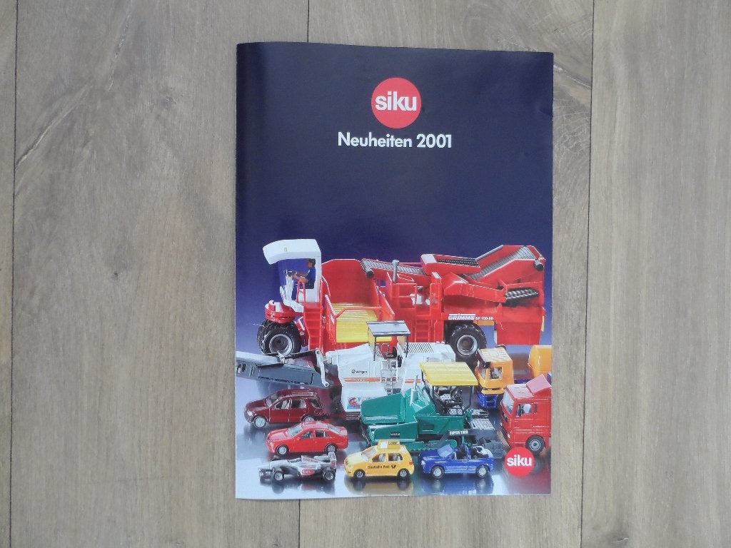 SIKU Neuheiten 2001, SIKU catalogus 2001, Ophalen of Verzenden, Zo goed als nieuw, Bus of Vrachtwagen, SIKU