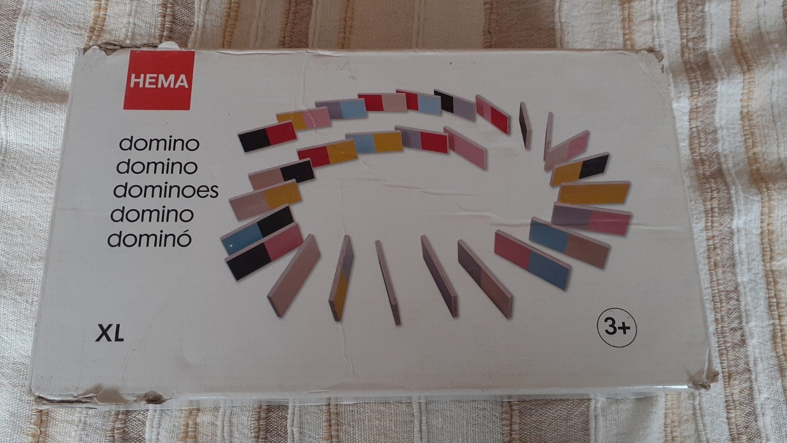 Hema Houten Domino XL - Kleurrijk Dominospel voor Kinderen, Ophalen of Verzenden