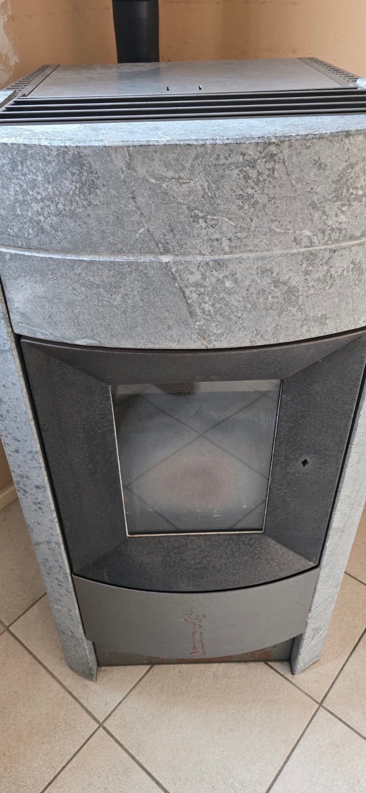 Rika Rio Pelletkachel - 8 kW, Gebruikt, Ophalen of Verzenden, Pelletkachel, Vrijstaand