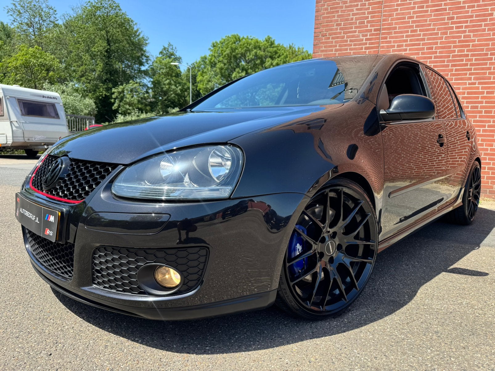 Vw Golf 2.0 TFSI GTI DSG R20 Motor/ 330 PK/ 19"/ Uniek !, Euro 5, Stof, Stoelverwarming, 4 cilinders