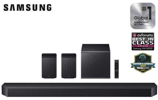 ✅NIEUW✅ Samsung HW-Q990F Soundbar (2025) - Zwart, Audio, Tv en Foto, Soundbars, Ophalen of Verzenden, Bluetooth, Nieuw