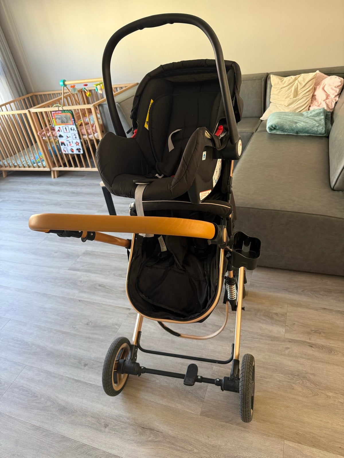 Maxi-Cosi kinderwagen met autostoeltje, Kinderen en Baby's, Kinderwagens en Combinaties, Gebruikt, Ophalen of Verzenden, Combiwagen