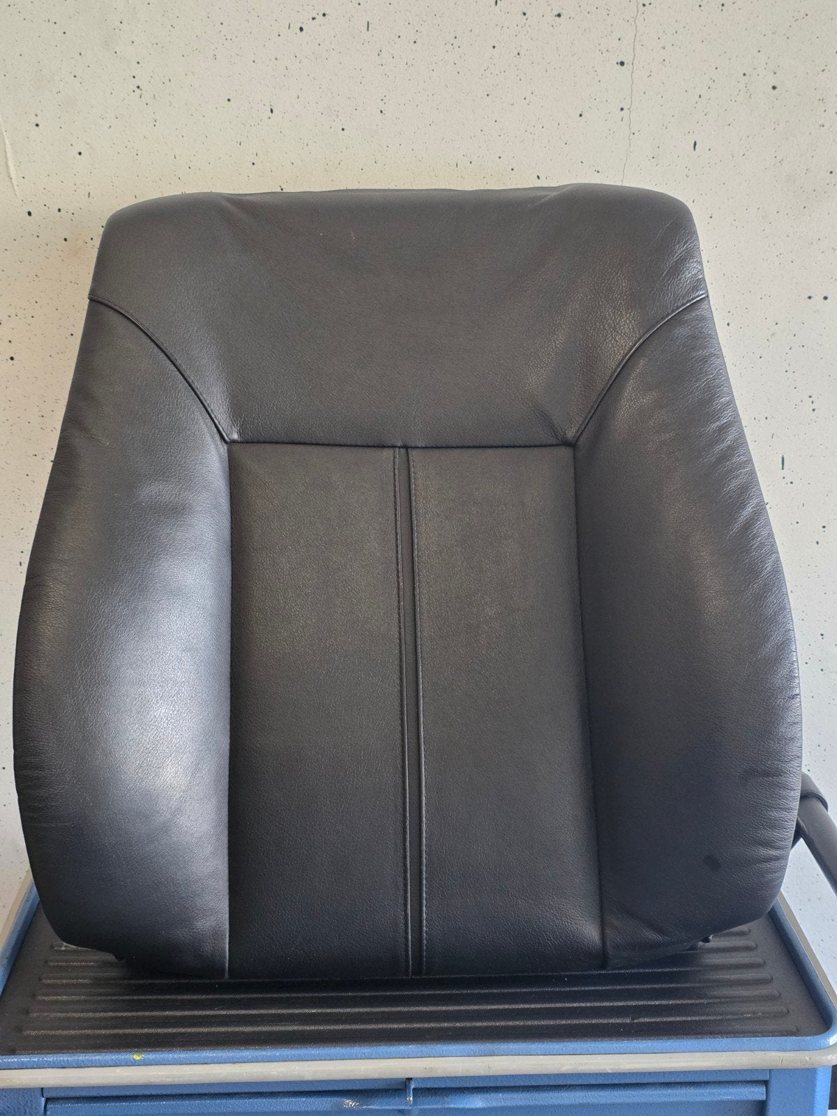 BMW E39 Leder Rugleuning - Zwart, Auto-onderdelen, Interieur en Bekleding, Ophalen of Verzenden, Gebruikt, BMW