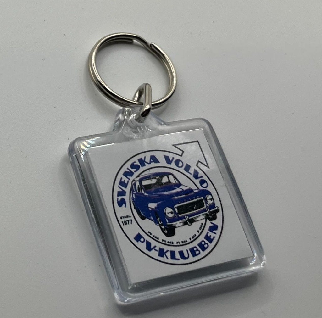VOLVO PV KLUBBEN   sleutelhanger, Verzamelen, Sleutelhangers, Ophalen of Verzenden, Zo goed als nieuw, Merk
