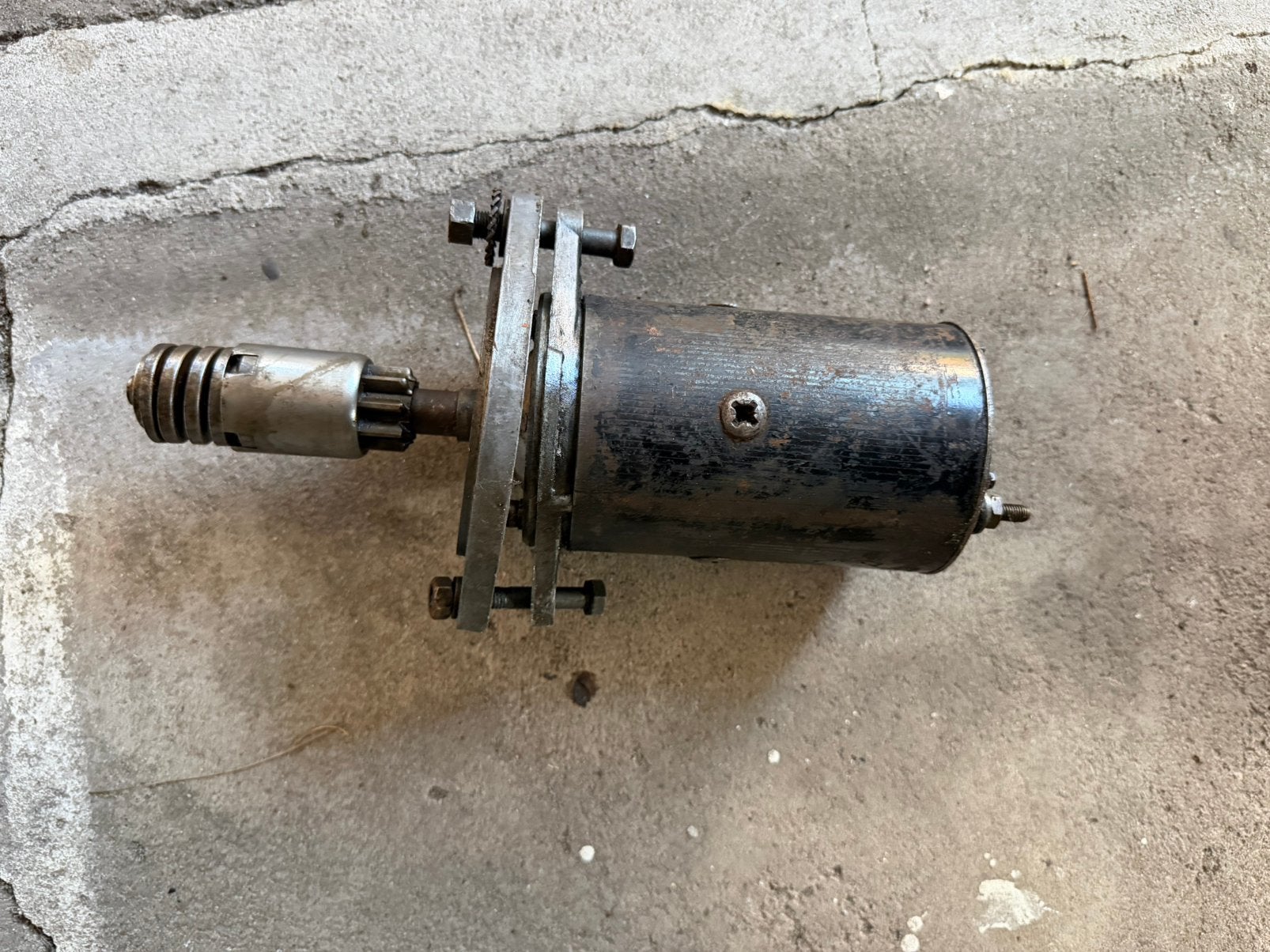 Mini classic Lucas startmotor, Auto-onderdelen, Ophalen of Verzenden, Gebruikt, Oldtimer onderdelen